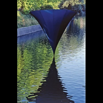 sculpture on the river Ljubljanica